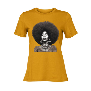 Chocolate Cutie Women’s Relaxed Jersey Tee - Plant Based Hair Care for Natural Hair